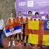 Uspeh za istoriju: ekipa Vukove škole nakon uručenja medalja. Foto lična arhiva