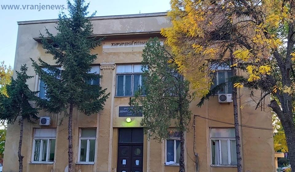 Stara Hirurgija, danas COVID bolnica u Vranju. Foto Vranje News