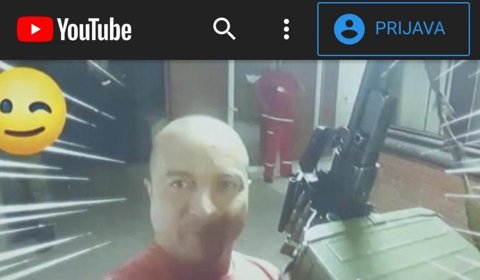 Arsić tvrdi da je sporna fotografija u stvari montaža. Foto printscreen Youtube