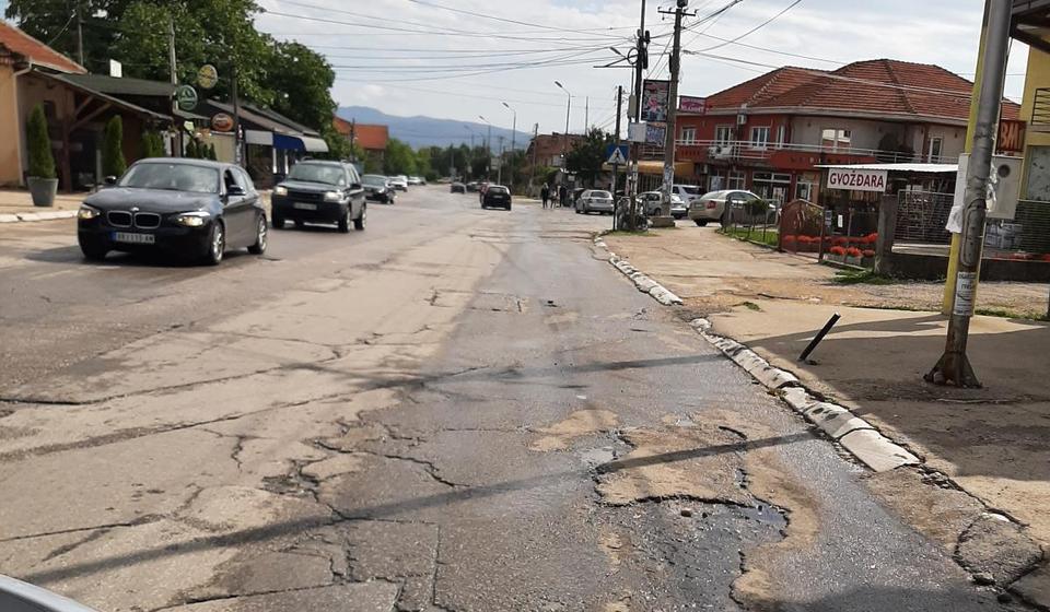 Ulica Partizanski put. Foto SRS