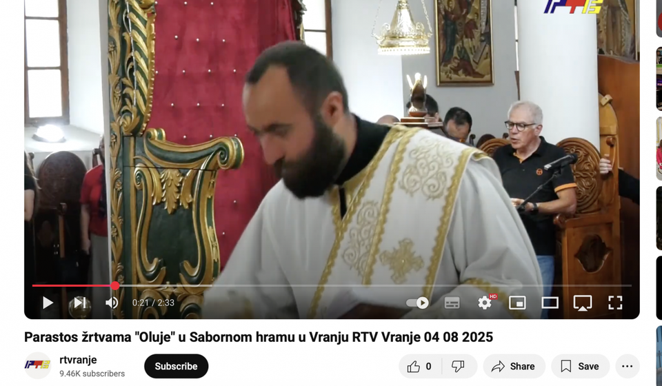 Veronauka u programu doo-a. Foto YouTube (kanal RTV doo)