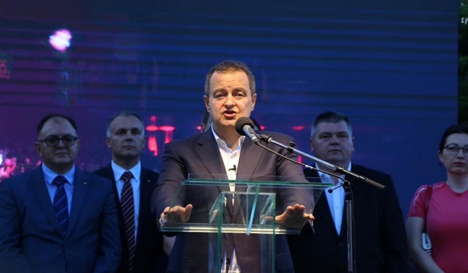 Ivica Dačić na predizbornoj konvenciji u Vranju u junu 2020. Foto Vranje News