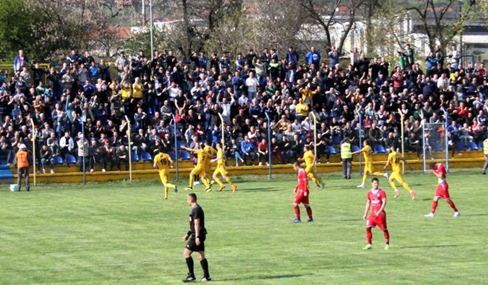 ... i fudbalera Dinama. Foto VranjeNews