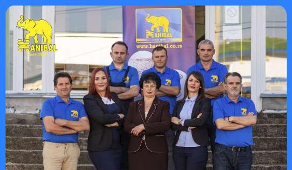 Sa saradnicima iz Hanibala. Foto Hanibal