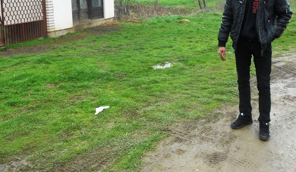Ovde se dogodilo ubistvo. Foto VranjeNews