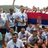 Učesnici prošlogodišnje bogojavljenske trke u Hanu. Foto lična arhiva