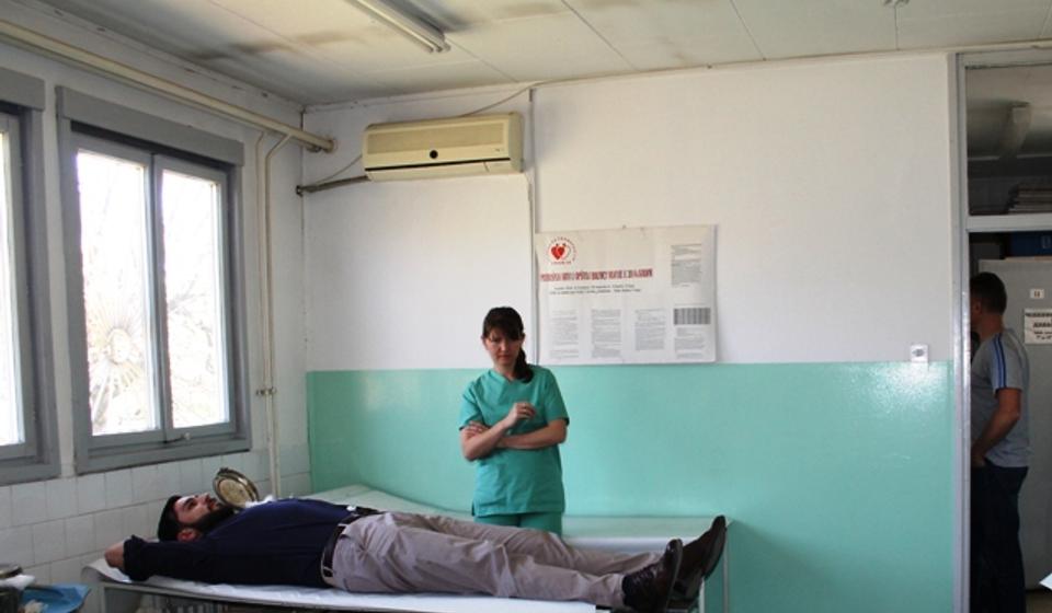 Zaposleni u Grawe-u donirali krv. Foto VranjeNews
