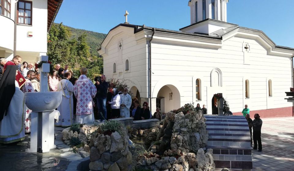 Krstovdan u Manastiru Sveti Nikola. Foto Eparhija vranjska