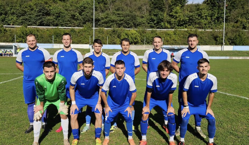 Fudbaleri hanske Morave deklasirali ekipu Kosovca. Foto SFK Morava