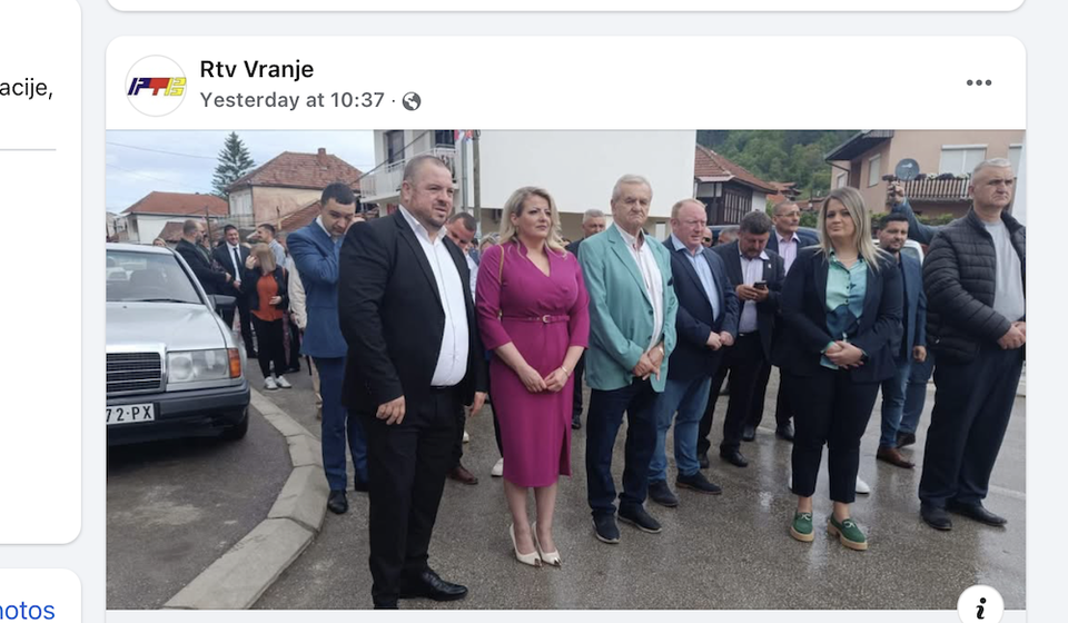 Prilog od pet minuta u Dnevniku o krsnoj slavi Trgovišta. Foto Facebook (zvanična stranica portala RTV) 