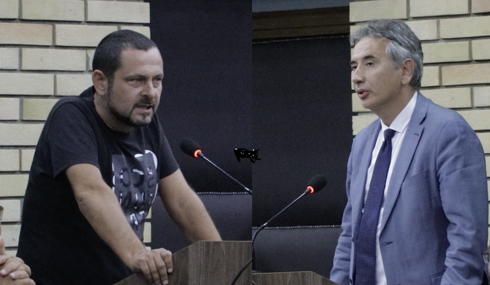 Antić (levo) i Milenković. Foto Vranje news