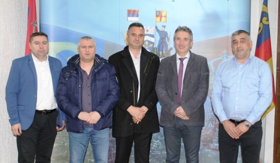 Delegaciju predvodio načelnik Kosovsko-pomoravskog okruga Radovan Stojković. Foto Grad Vranje.