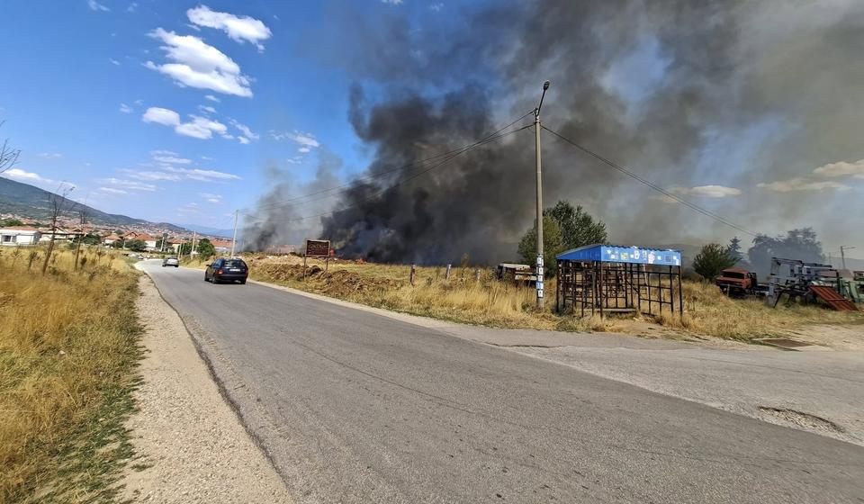 Današnji prizor iz Bunuševca. Foto Vranje news