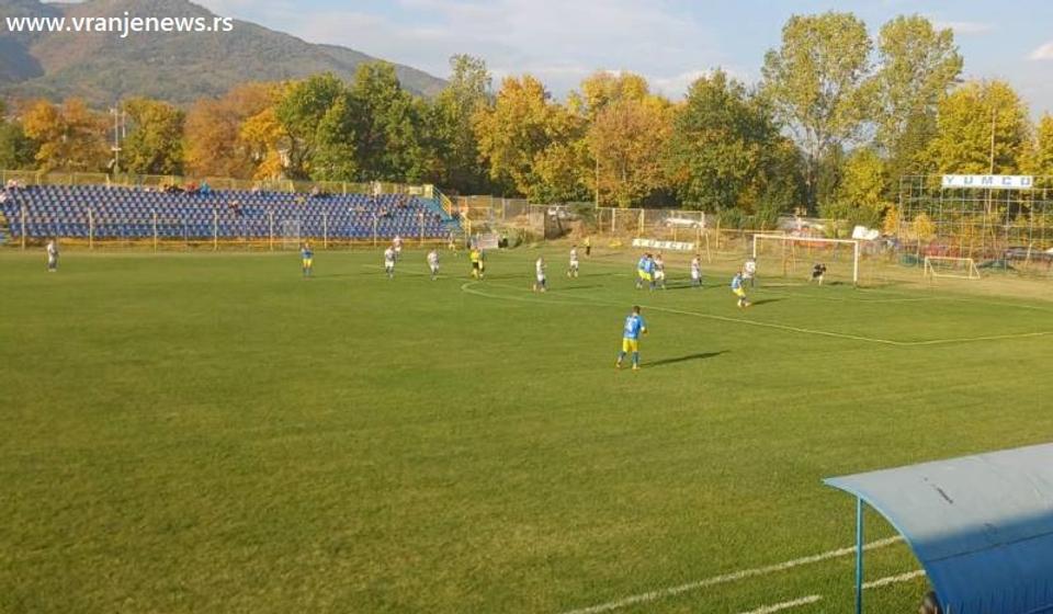 Detalj sa utakmice Dinamo Jug - Jablanica. Foto Vranje News