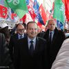 "Sve će gi pobedimo", poručio Dačić strankama opozicije u Vranju. Foto Vranje News
