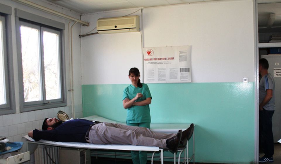 Zaposleni u Grawe-u donirali krv. Foto VranjeNews