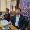 Većnik za budžet i finansije Bojan Kostić i većnica za lokalnu samoupravu Danijela Milosavljević. Foto Vranje news