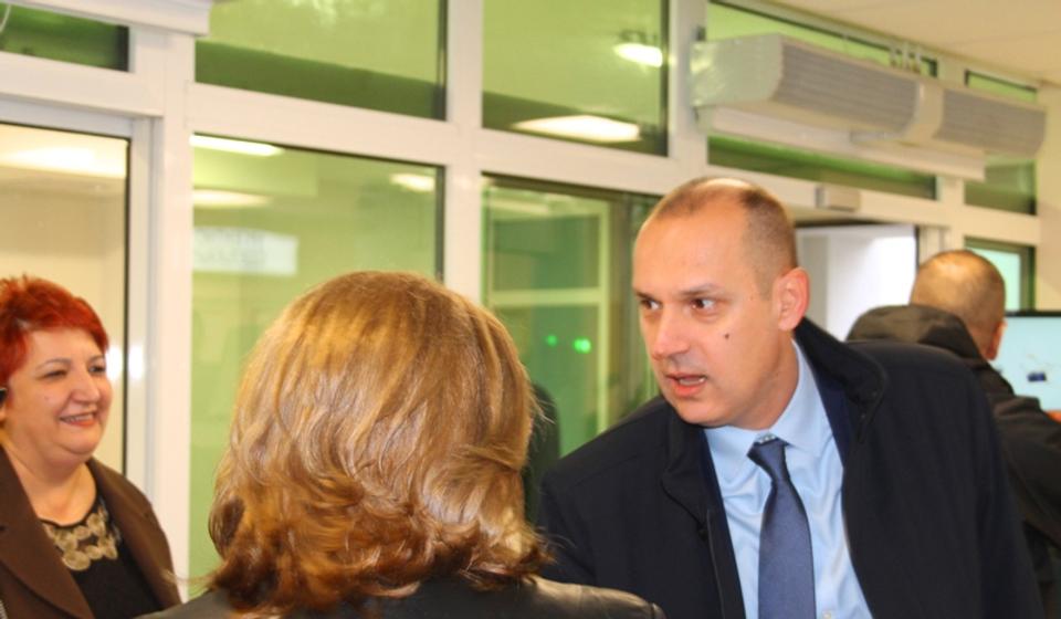 Zlatibor Lončar na otvaranju Hirurškog bloka u Vranju u decembru 2018. Foto Vranje News