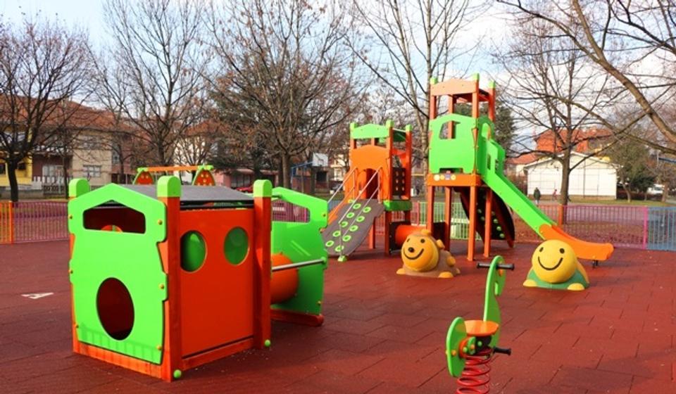 Dečje igralište u MZ Četvrti juli. Foto Vranje News