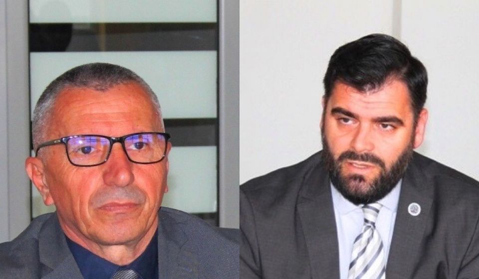 Šaip Kamberi i Ragmi Mustafa. Foto Vranje News