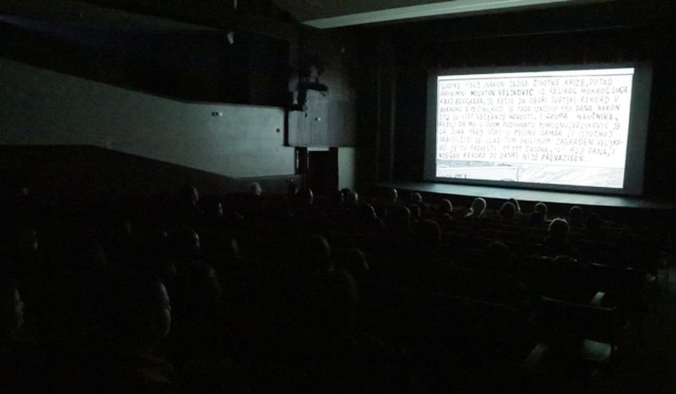 Publika uživala u filmovima prve večeri. Foto VranjeNews