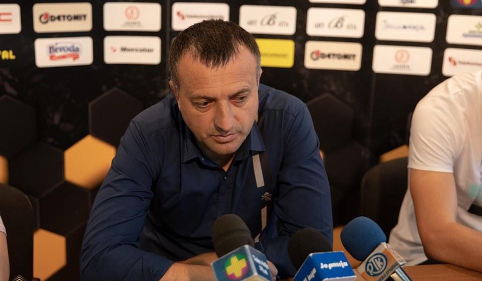 Goran Lazarević, trener Kruševljana. Foto FK Trajal