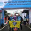 Siniša Stanković sa klupskim drugovima na Tajvanu. Foto AK Vranjski maratonci