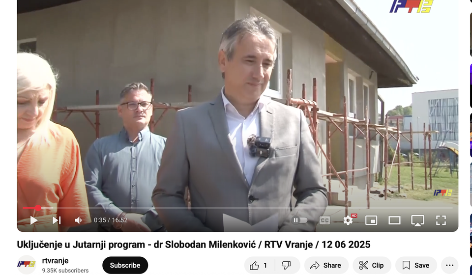 Za solarnu oluju početni stav: Slobodans The Kid i Vić-Radenko Sandens gone naprednjačkog ata. Foto YouTube (zvanični kanal RTV doo)