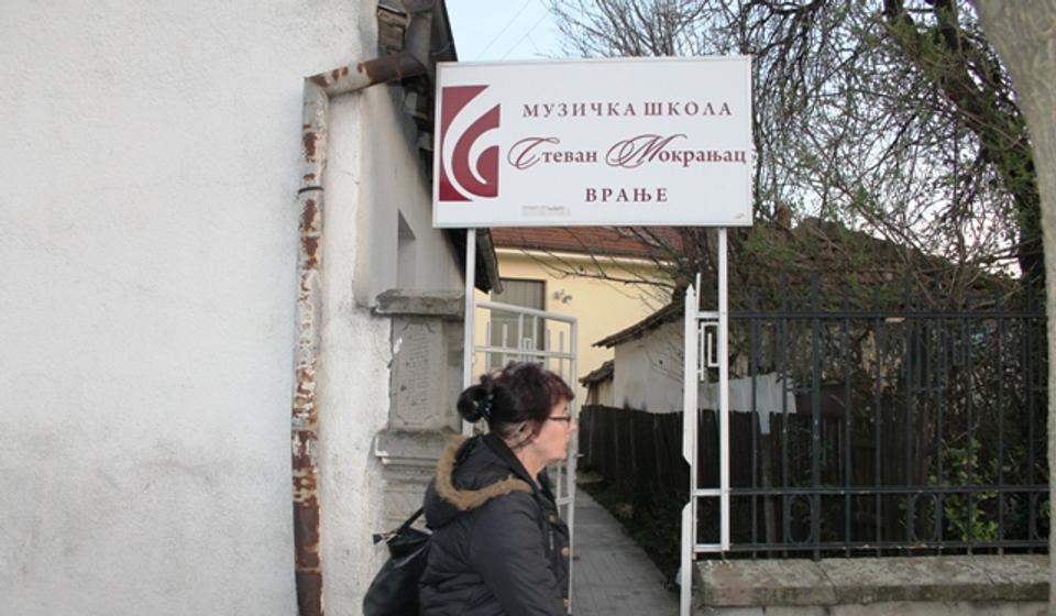 Muzička škola Stevan Mokranjac u Vranju. Foto VranjeNews