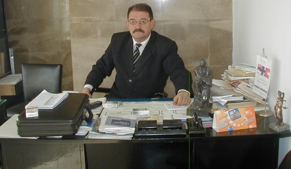 Pahomije je nedodirljiv: advokat Aleksandar Stojković zastupao je četvoricu maloletnika u procesu protiv Pahomije od 2002. godine. Foto D. Dimić (Vranje News)