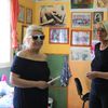 Vesna Marinković Stanković (desno) sa Duškom Radunović, slikarkom iz Pariza. Foto VranjeNews