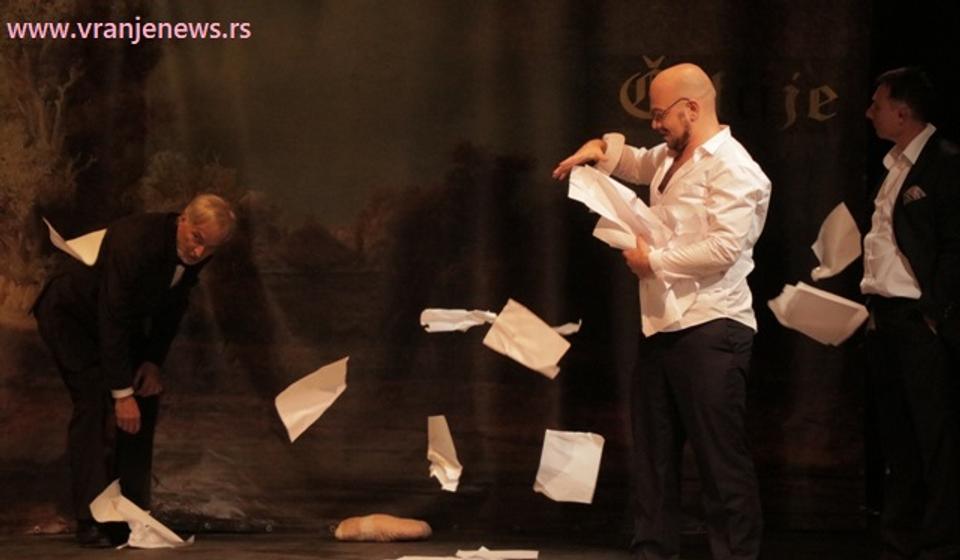 Detalj iz predstave Nečista krv. Foto Vranje News