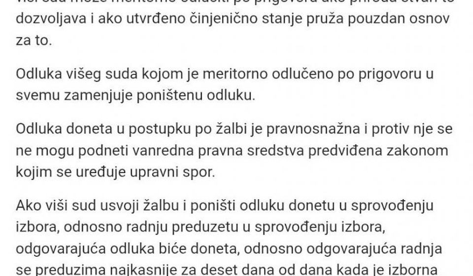 Foto printscreen izvod iz zakona