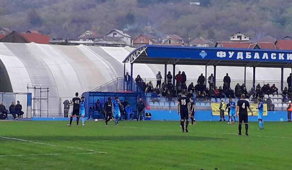 Detalj sa utakmice Dinamo - Bačka. Foto VranjeNews