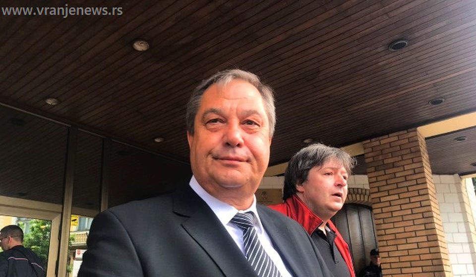 Stojilković na dan smene sa direktorske funkcije. Foto Vranje News