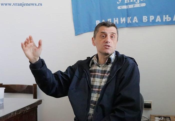 Dušan Mladenović, lider USPRV. Foto Vranje news