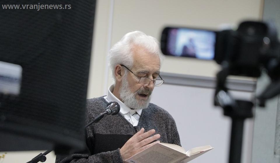 Đorđo Sladoje, glavni i odgovorni urednik Letopisa Matice srpske. Foto Vranje News