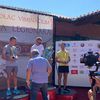 Apsolutna pobeda u Kostolcu: Kristijan Stošić na pobedničkom postolju. Foto AK Vranjski maratonci