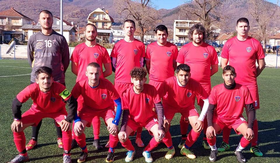 Sedmi na kraju polusezone: vranjski tim uoči nedeljne utakmice sa Luginom. Foto FK Radnički 2021