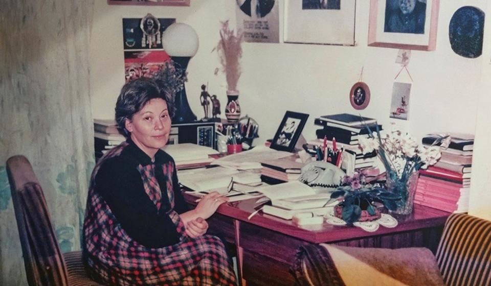 Vera Cenić. Foto Vranje News (Izvor Larus argentatus dr Vere Cenić)