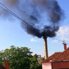 Gust crni dim iz Nectarovog dimnjaka. Foto S. T.