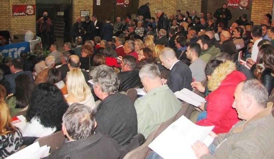 Sa desete konferencije Gradske organizacije SPS-a u decembru 2018. Foto Vranje News