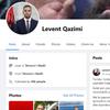Foto printscreen Fejsbuk profila Leventa Ćazimija