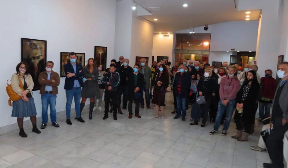 Detalj sa otvaranja izložbe u Beogradu. Foto Mario Leone Bralić (Fejsbuk)