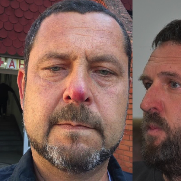 Dragan Antić (levo) i Goran Nikolić. Foto Vranje news