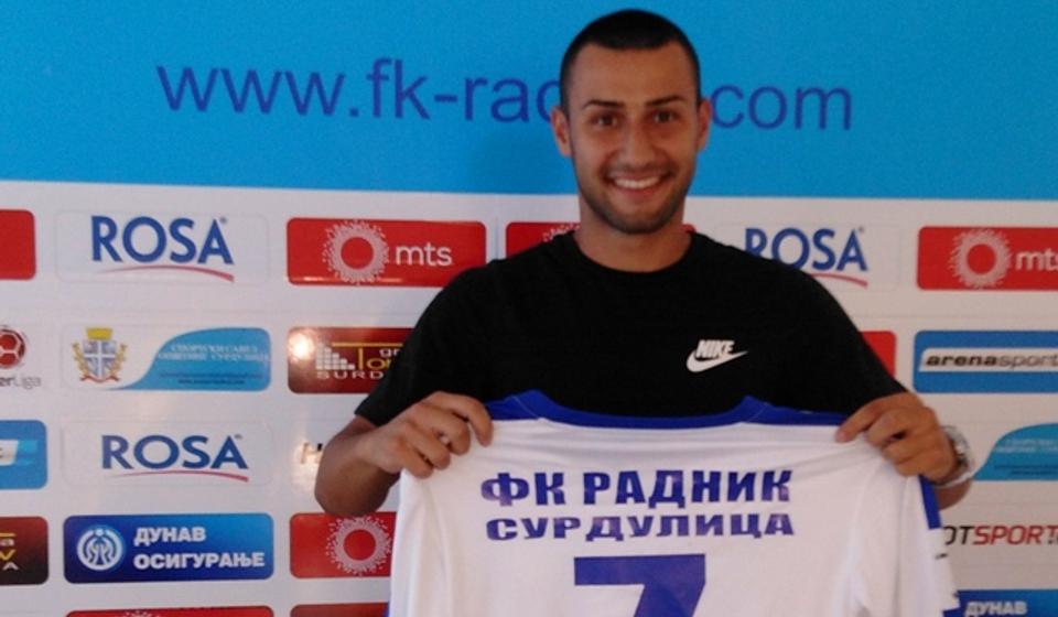 Boban Georgiev zaoštrava konkurenciju u špicu. Foto FK Radnik