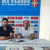 Novi trener Radnika Dušan Đorđević (desno) i sportski durektor Darko Gašić pred novinarima. Foto D. Mirčev