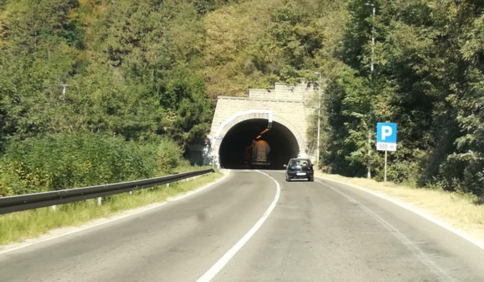 Kržince, jedan od tunela na ovoj trasi magistralnog puta. Foto VranjeNews