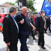 Prošla su vremena kada je lider SRS-a na mitinzima okupljao po nekoliko hiljada Vranjanaca: Šešelja dočekalo tridesetak radikala. Foto Vranje News
