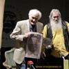 Sarić prima nagradu iz ruku Miroslava Cere Mihailovića, urednika Književne zajednice Borisav Stanković. Foto Vranje News